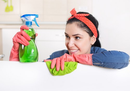 Commercial stain removal for an office or hospitality space in South Kensington