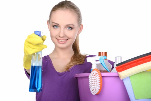 Bathroom and floor cleaning during a Southkensington end of tenancy clean